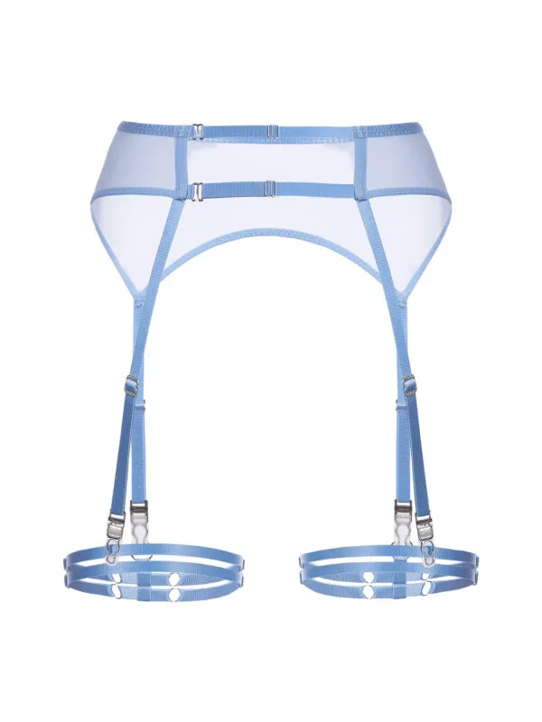 Kelsy blue пояс с гартерами