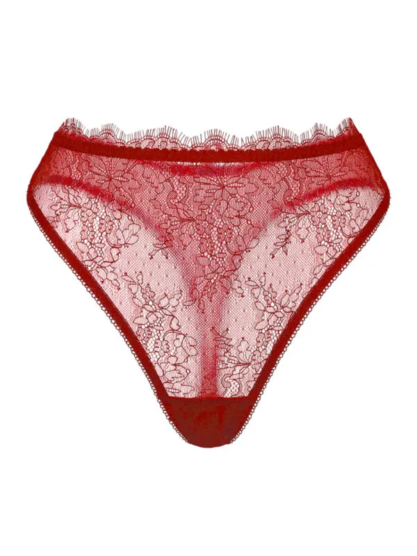 Isabella red высокие стринги