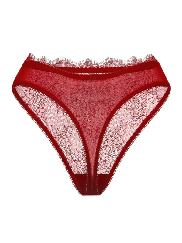 Isabella red высокие стринги