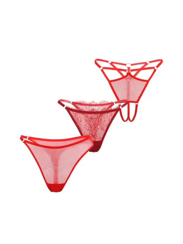 Red thong