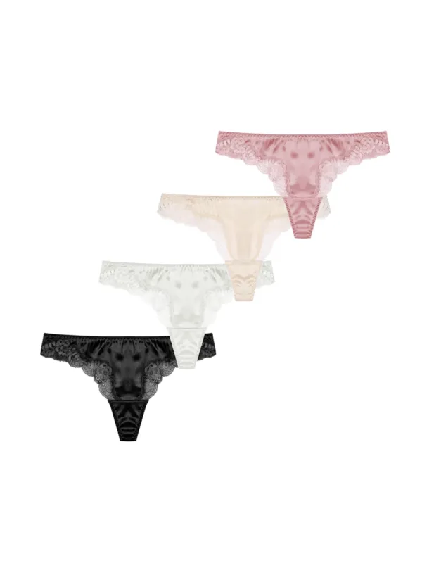Anabella thong box натуральный шёлк